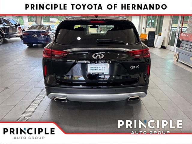 used 2021 INFINITI QX50 car, priced at $21,000