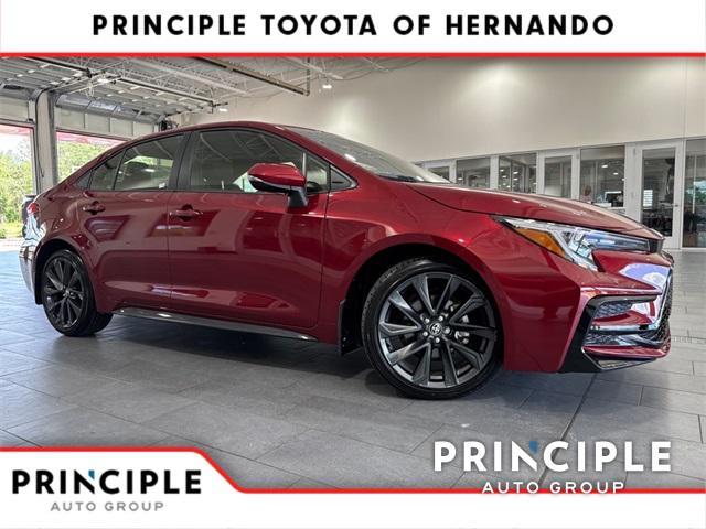 used 2025 Toyota Corolla Hybrid car, priced at $28,097