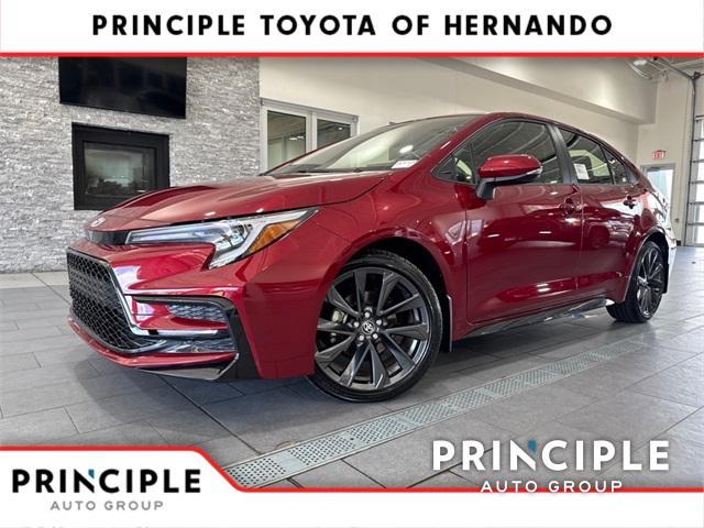 used 2025 Toyota Corolla Hybrid car, priced at $28,097