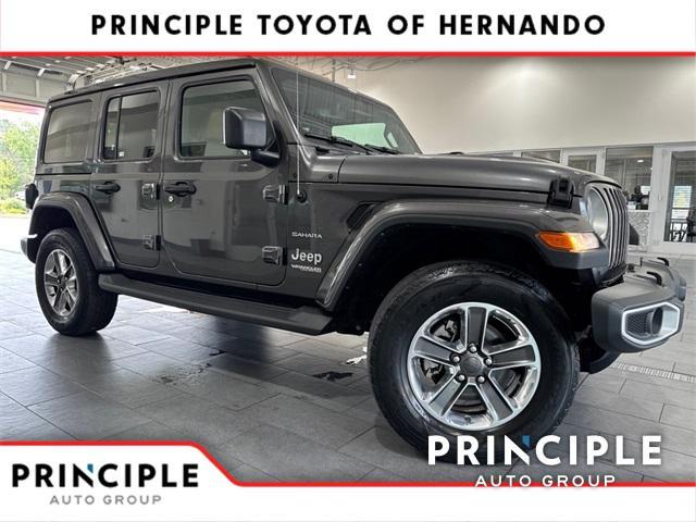 used 2021 Jeep Wrangler Unlimited car, priced at $32,000