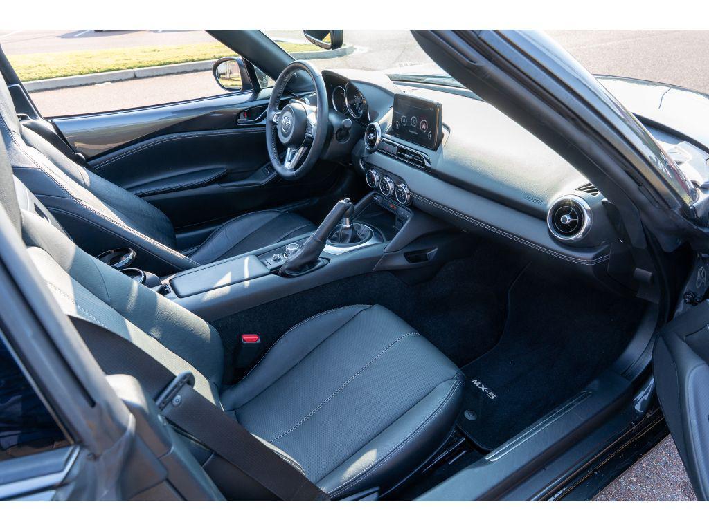 used 2021 Mazda MX-5 Miata RF car, priced at $25,000