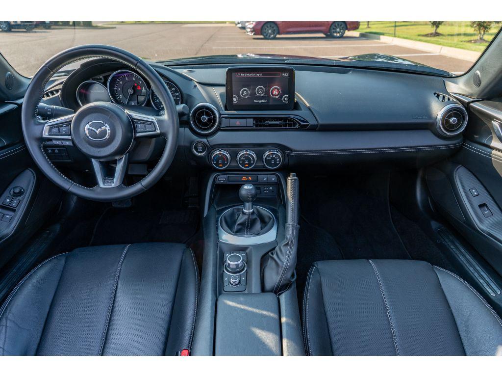 used 2021 Mazda MX-5 Miata RF car, priced at $25,000