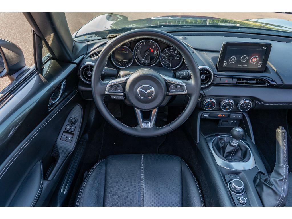 used 2021 Mazda MX-5 Miata RF car, priced at $25,000