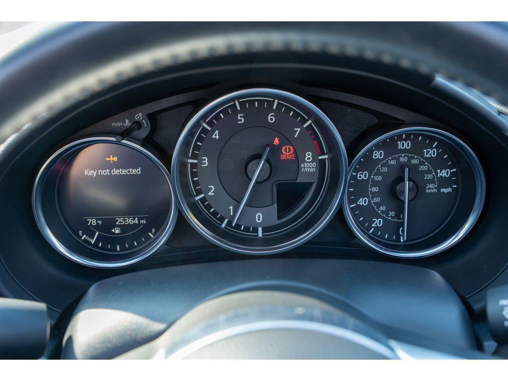used 2021 Mazda MX-5 Miata RF car, priced at $25,000