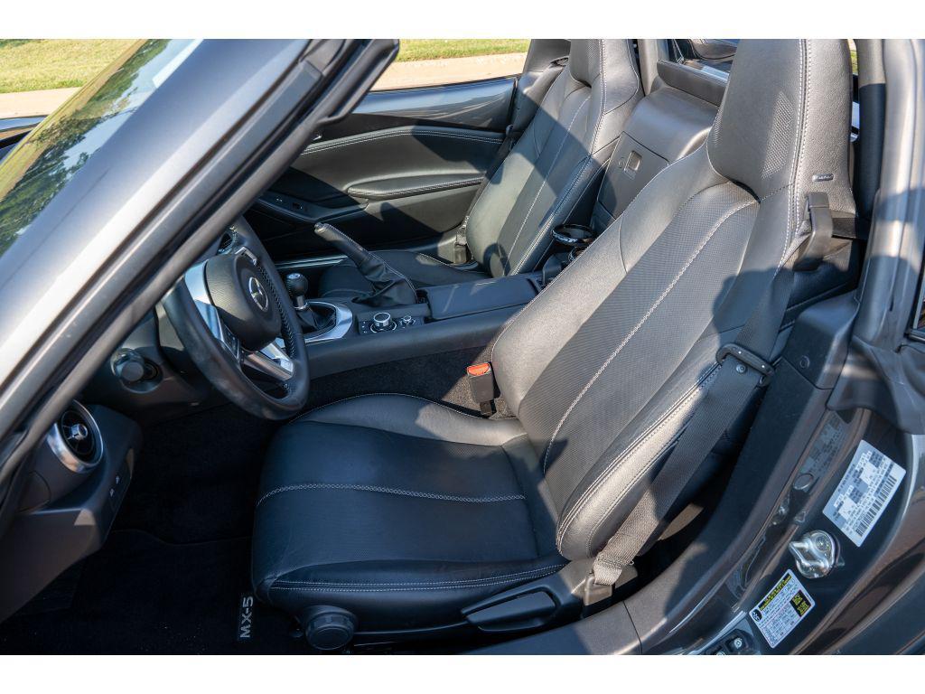 used 2021 Mazda MX-5 Miata RF car, priced at $25,000