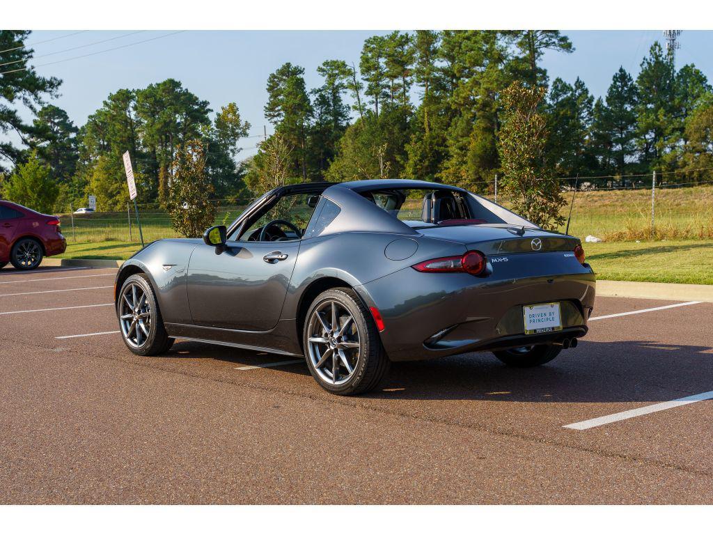 used 2021 Mazda MX-5 Miata RF car, priced at $25,000