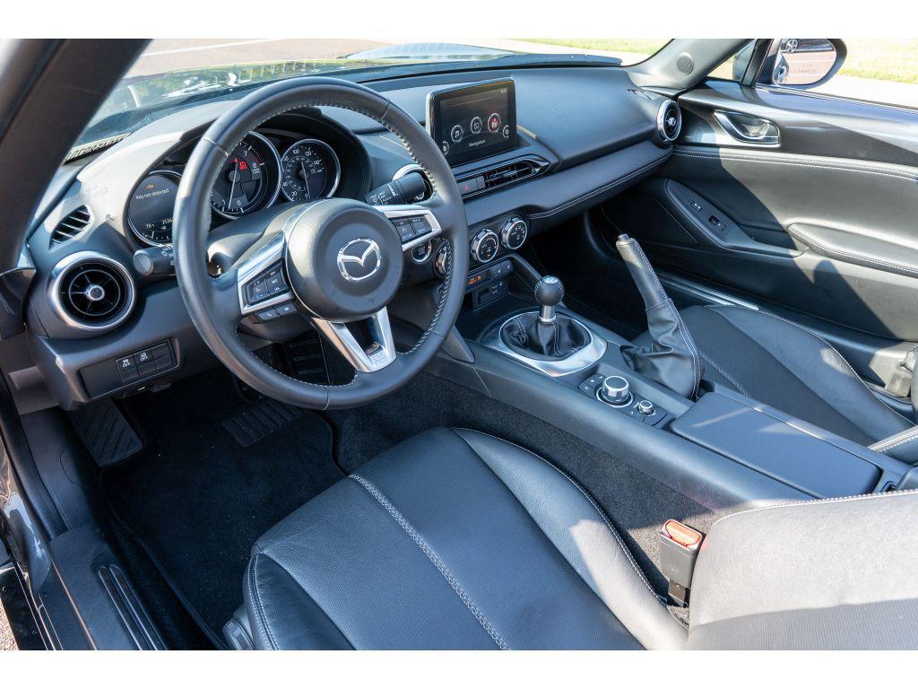 used 2021 Mazda MX-5 Miata RF car, priced at $25,000