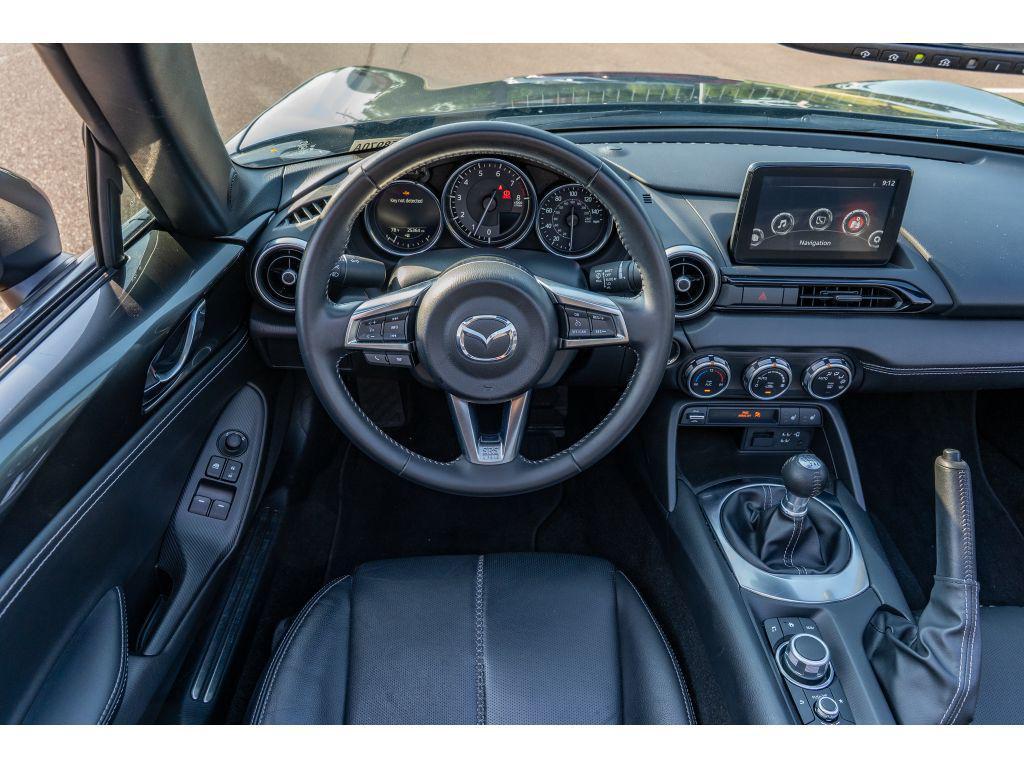 used 2021 Mazda MX-5 Miata RF car, priced at $25,000