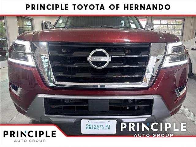used 2023 Nissan Armada car, priced at $42,500