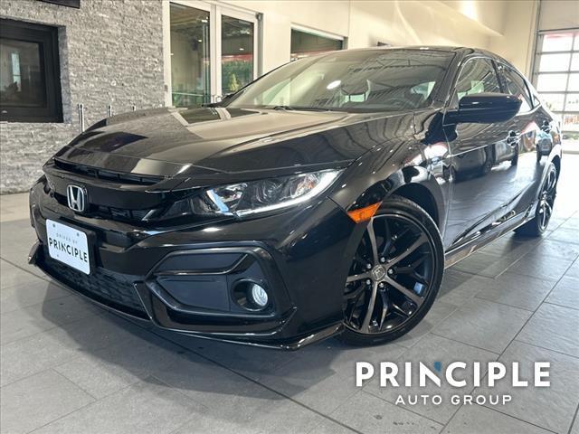 used 2021 Honda Civic car, priced at $24,655