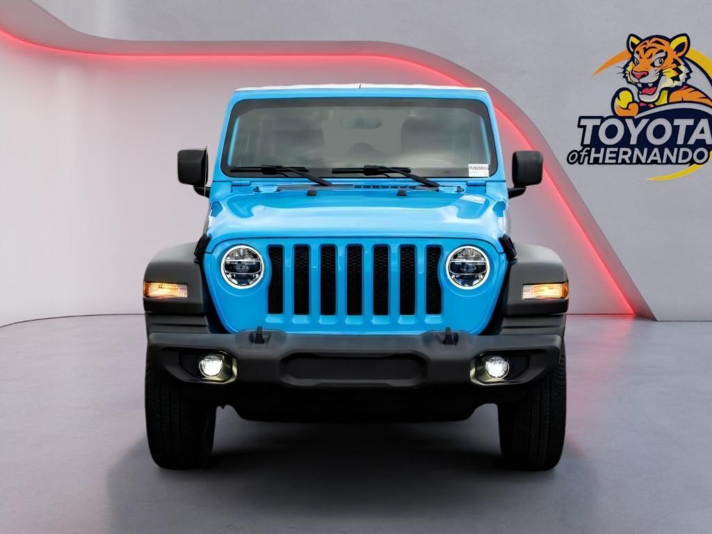 used 2021 Jeep Wrangler Unlimited car, priced at $29,383