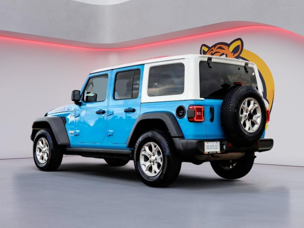 used 2021 Jeep Wrangler Unlimited car, priced at $29,383