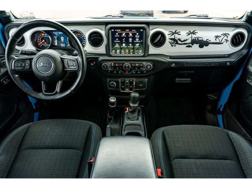 used 2021 Jeep Wrangler Unlimited car, priced at $29,383