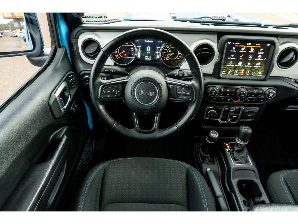 used 2021 Jeep Wrangler Unlimited car, priced at $29,383