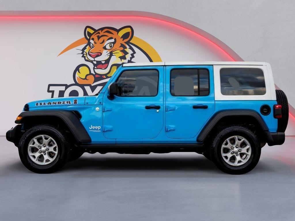 used 2021 Jeep Wrangler Unlimited car, priced at $29,383