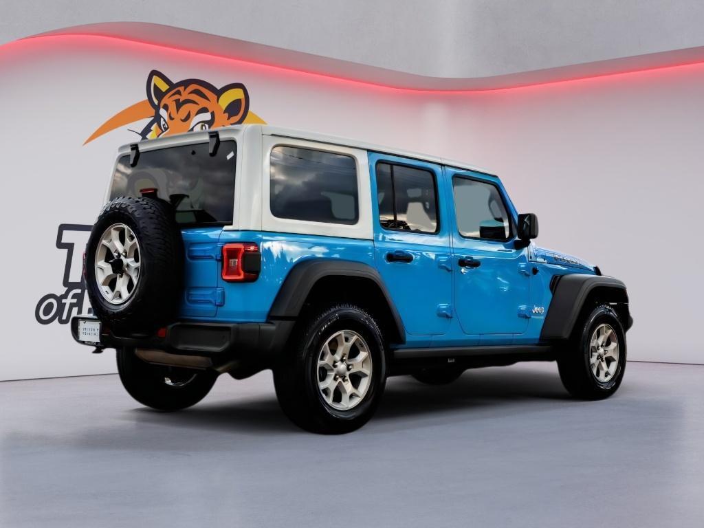 used 2021 Jeep Wrangler Unlimited car, priced at $29,383