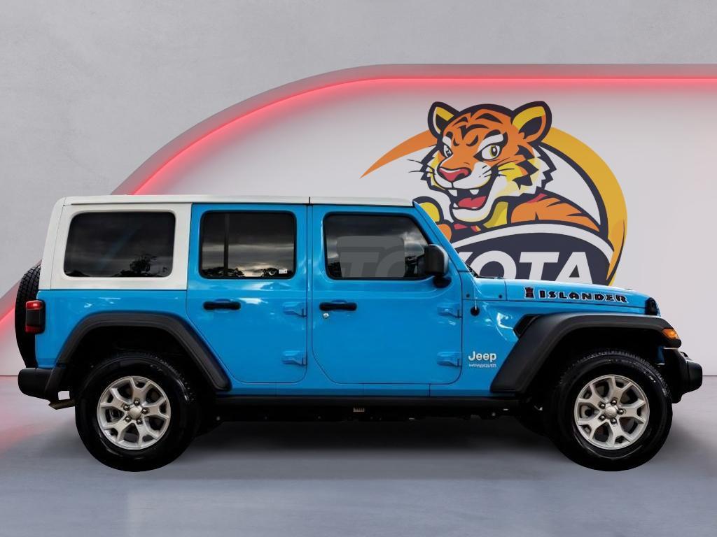used 2021 Jeep Wrangler Unlimited car, priced at $29,383