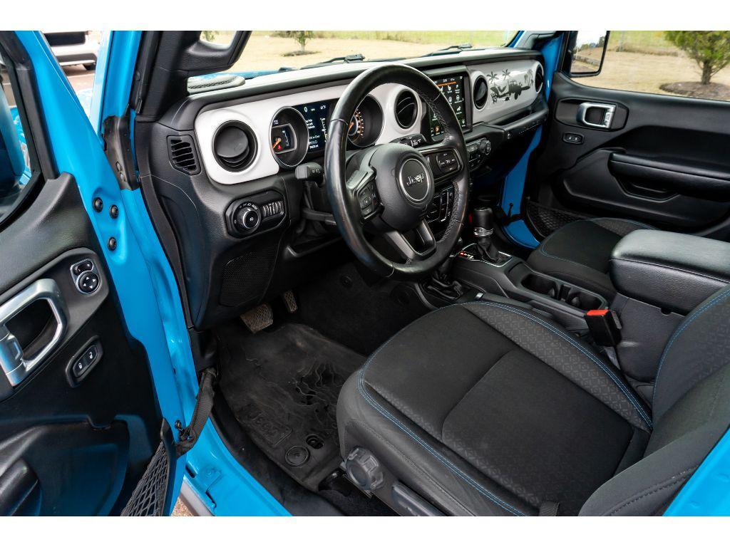 used 2021 Jeep Wrangler Unlimited car, priced at $29,383