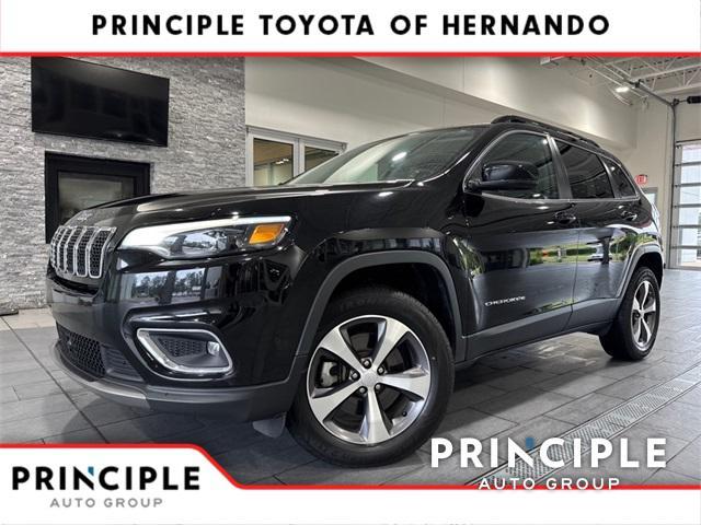 used 2022 Jeep Cherokee car, priced at $23,000
