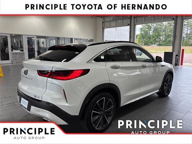 used 2024 INFINITI QX55 car, priced at $36,299
