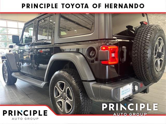 used 2020 Jeep Wrangler Unlimited car, priced at $25,000