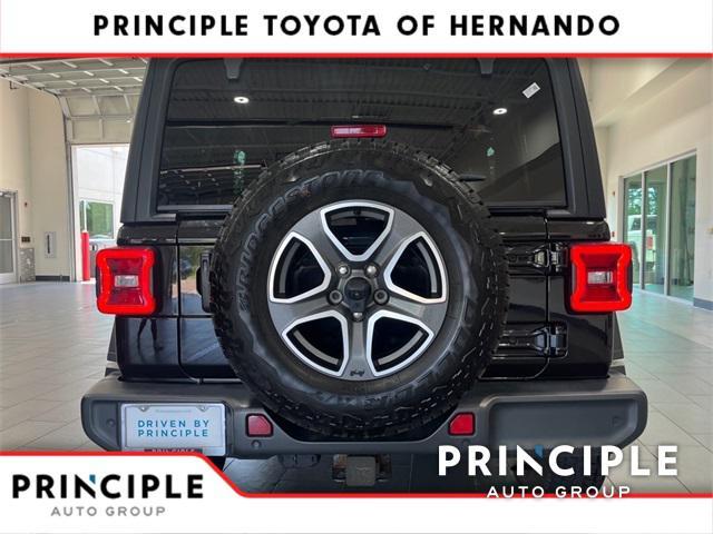 used 2020 Jeep Wrangler Unlimited car, priced at $25,000