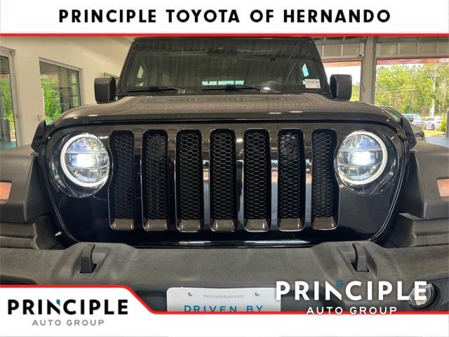 used 2020 Jeep Wrangler Unlimited car, priced at $25,000