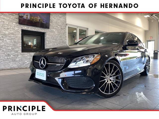 used 2018 Mercedes-Benz AMG C 43 car, priced at $27,446