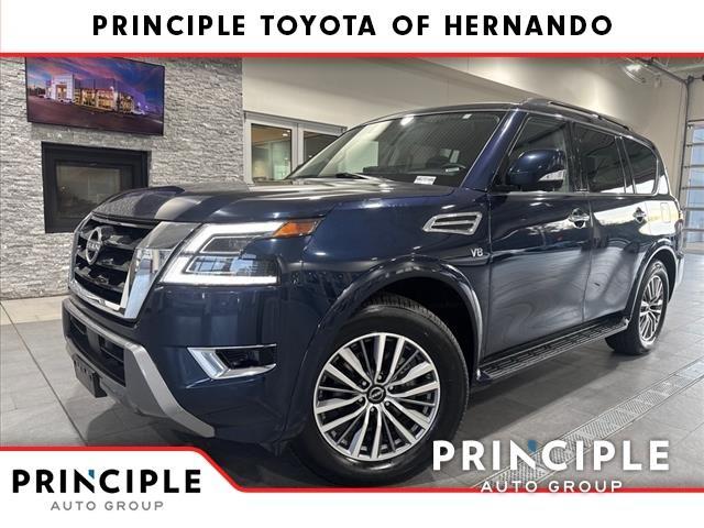 used 2022 Nissan Armada car, priced at $34,000