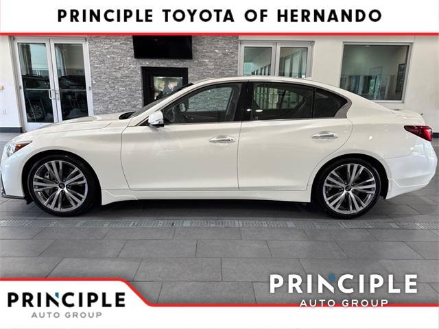 used 2019 INFINITI Q50 car, priced at $26,664