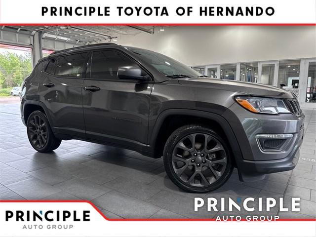 used 2021 Jeep Compass car, priced at $18,491