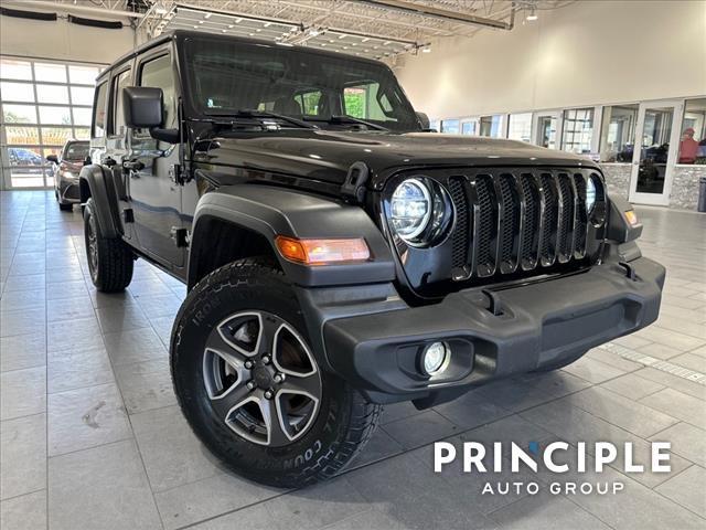 used 2020 Jeep Wrangler Unlimited car, priced at $29,067