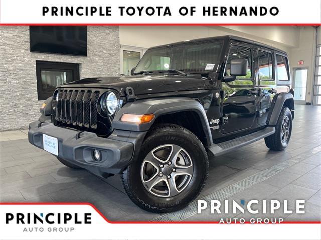 used 2020 Jeep Wrangler Unlimited car, priced at $29,067