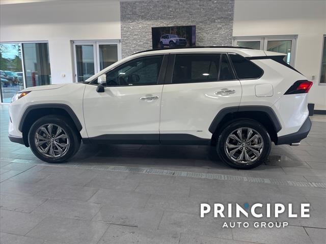 used 2022 Toyota RAV4 Hybrid car, priced at $35,850