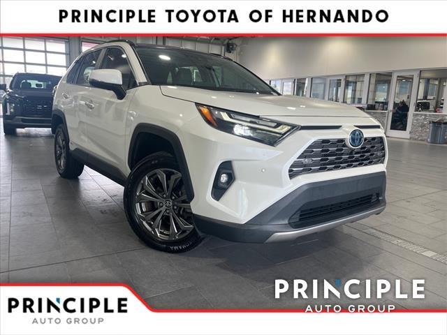 used 2022 Toyota RAV4 Hybrid car, priced at $35,850