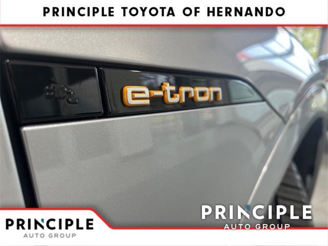 used 2022 Audi e-tron car, priced at $32,700