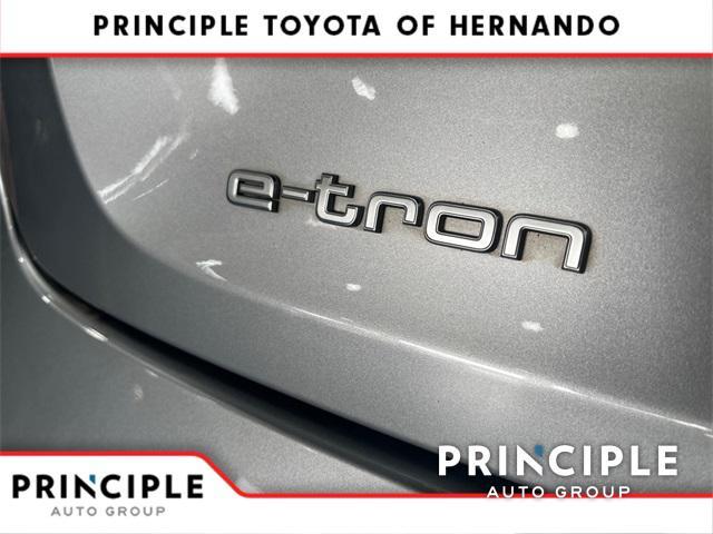 used 2022 Audi e-tron car, priced at $32,700