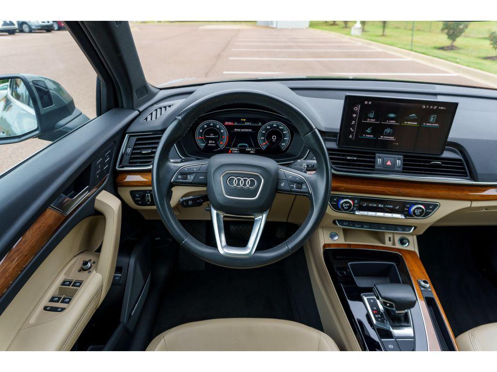used 2023 Audi Q5 car, priced at $28,500