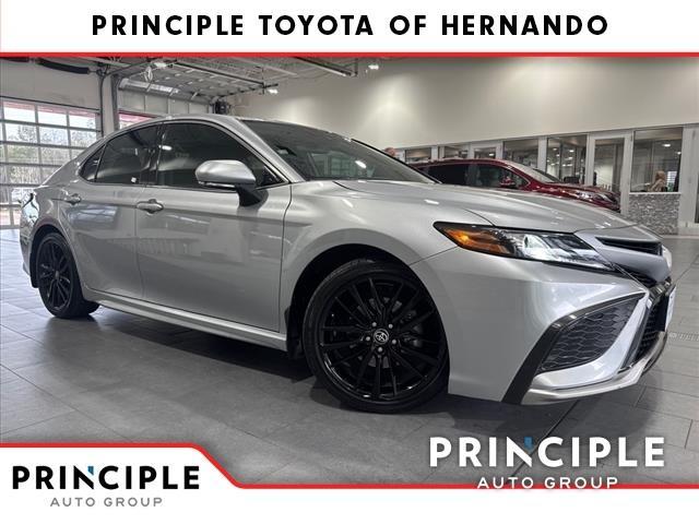 used 2022 Toyota Camry Hybrid car, priced at $33,379