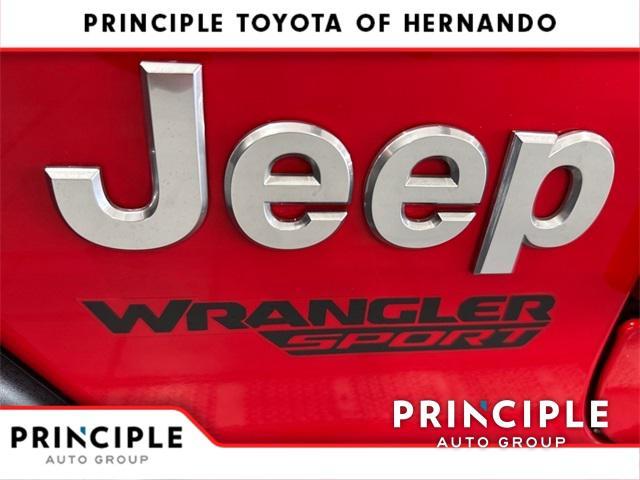 used 2018 Jeep Wrangler car, priced at $27,000
