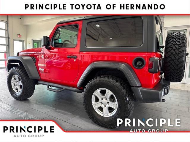 used 2018 Jeep Wrangler car, priced at $27,000