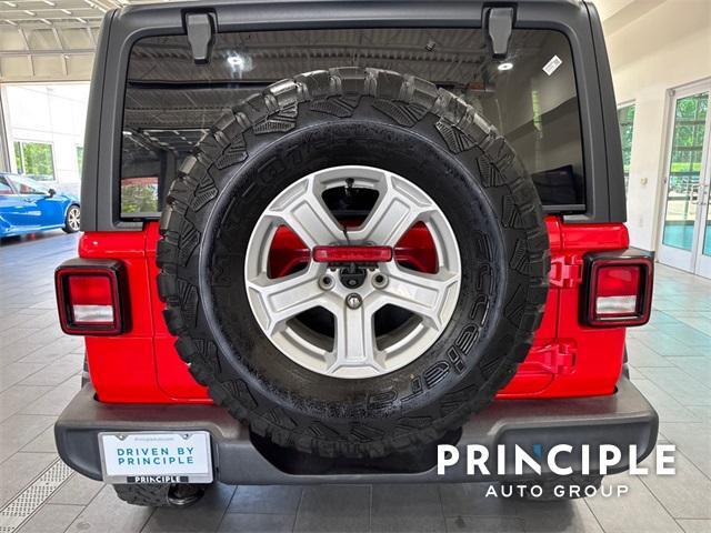 used 2018 Jeep Wrangler car, priced at $27,000