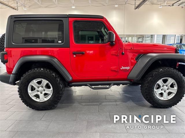 used 2018 Jeep Wrangler car, priced at $27,000