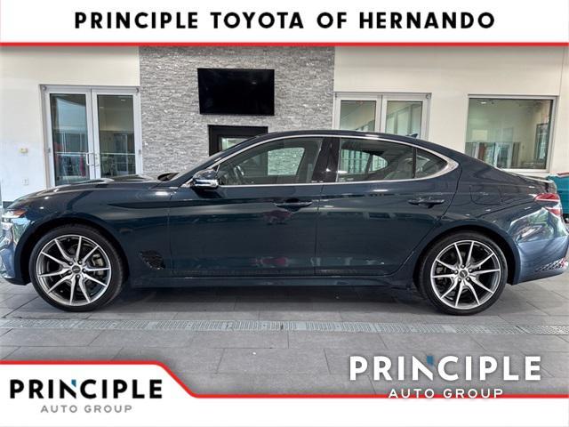 used 2023 Genesis G70 car, priced at $28,700