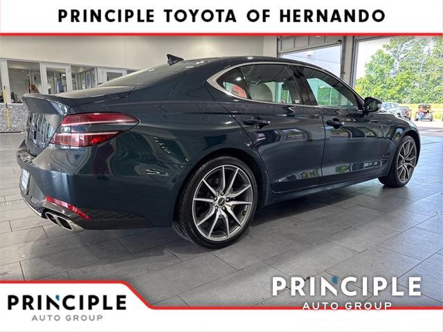 used 2023 Genesis G70 car, priced at $28,700