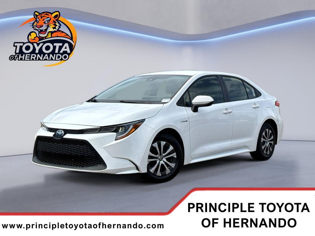 used 2021 Toyota Corolla Hybrid car, priced at $18,533