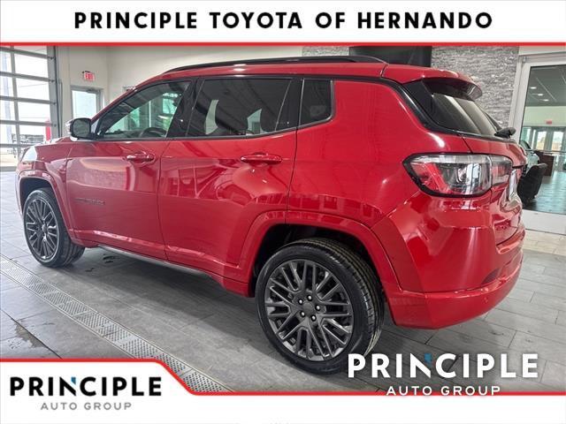 used 2023 Jeep Compass car, priced at $23,000