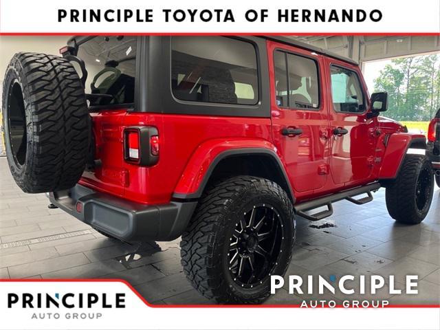 used 2020 Jeep Wrangler Unlimited car, priced at $35,997