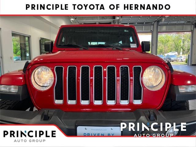 used 2020 Jeep Wrangler Unlimited car, priced at $35,997