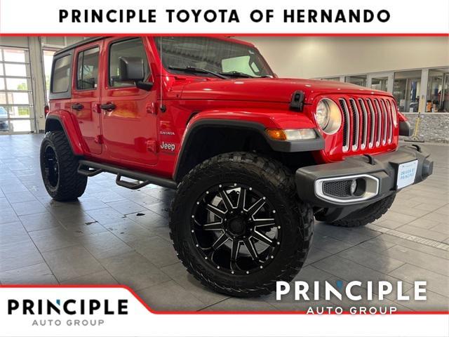 used 2020 Jeep Wrangler Unlimited car, priced at $35,997